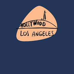 Свитшот хлопковый мужской Hollywood Los Angeles, цвет: тёмно-синий — фото 2