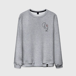 Мужской свитшот Влюбленный парень для пары