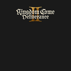 Свитшот хлопковый мужской Kingdom Come Deliverance 2 logo, цвет: черный — фото 2