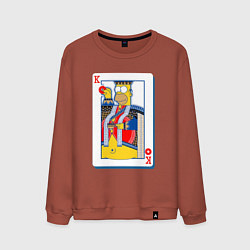 Мужской свитшот Король Гомер