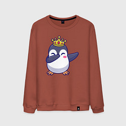 Мужской свитшот Король пингвин
