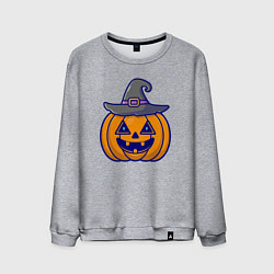 Мужской свитшот Тыковка в шляпке