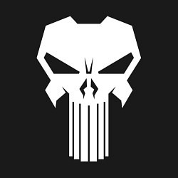 Свитшот хлопковый мужской The Punisher - Каратель, цвет: черный — фото 2