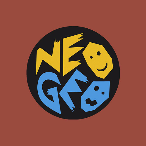 Мужской свитшот Neo geo logo / Кирпичный – фото 3