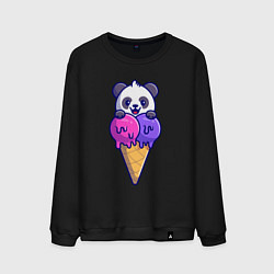 Мужской свитшот Panda ice cream