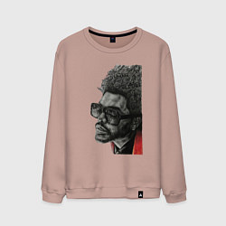 Мужской свитшот Blinding lights the weeknd