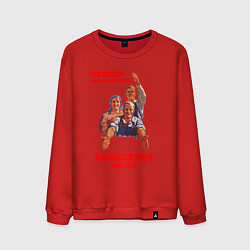 Мужской свитшот Пройди полимеризацию коллектив