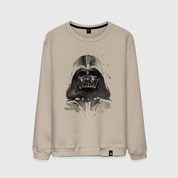 Мужской свитшот Дарт вейдер акварель