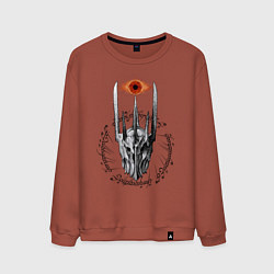 Мужской свитшот Око Саурона и руны Властелин колец