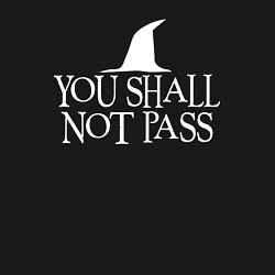 Свитшот хлопковый мужской You shall not pass Властелин колец, цвет: черный — фото 2