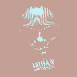 Свитшот хлопковый мужской Urban Hustler, цвет: пыльно-розовый — фото 2