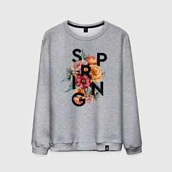 Мужской свитшот Spring flowers