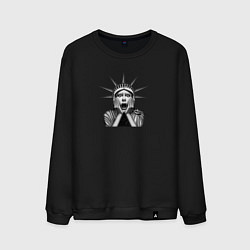 Мужской свитшот Статуя удивления