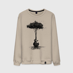 Мужской свитшот Гитарное дерево