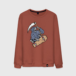 Мужской свитшот Смерть на скейте