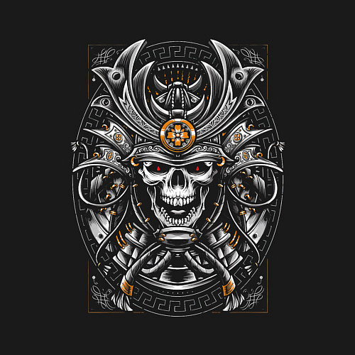 Мужской свитшот Самурай / Черный – фото 3