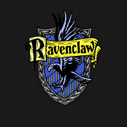 Свитшот хлопковый мужской Ravenclaw emblem, цвет: черный — фото 2