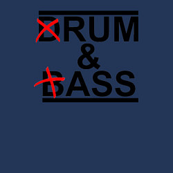 Свитшот хлопковый мужской Drum and bass color, цвет: тёмно-синий — фото 2