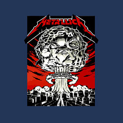 Свитшот хлопковый мужской Metallica - Toronto playbill, цвет: тёмно-синий — фото 2
