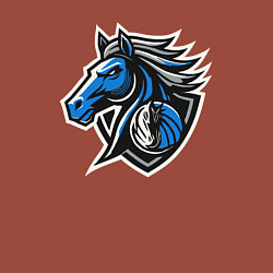 Свитшот хлопковый мужской Mavericks team, цвет: кирпичный — фото 2