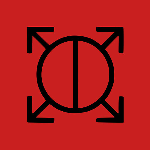 Мужской свитшот Джаред Лето Татуировка / Красный – фото 3