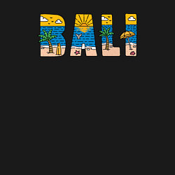 Свитшот хлопковый мужской Остров Бали, цвет: черный — фото 2