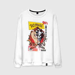 Мужской свитшот Taz mania - тасманский дьявол