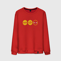 Мужской свитшот Depeche Mode - mute records ltd