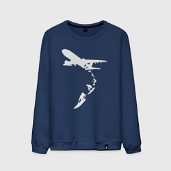 Мужской свитшот Plane surfer