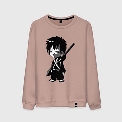 Мужской свитшот Маленький воин-самурай