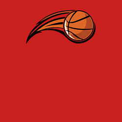 Свитшот хлопковый мужской Basketball shot, цвет: красный — фото 2