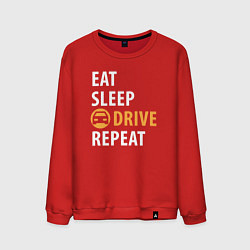 Мужской свитшот Eat sleep drive