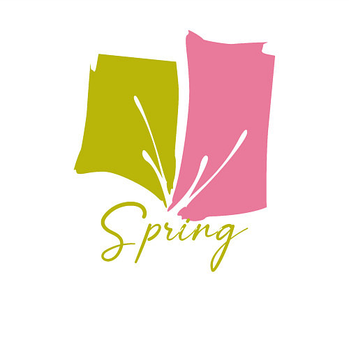 Мужской свитшот Spring / Белый – фото 3