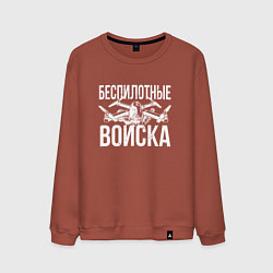 Мужской свитшот Россия - беспилотные войска