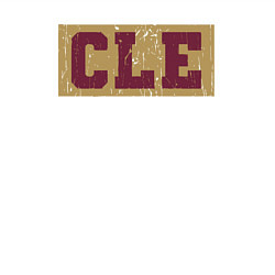 Свитшот хлопковый мужской NBA Cle, цвет: белый — фото 2