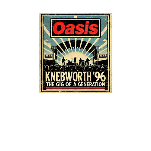 Мужской свитшот Oasis 96 / Белый – фото 3