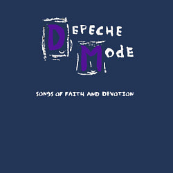 Свитшот хлопковый мужской Depeche Mode - Sofad release, цвет: тёмно-синий — фото 2