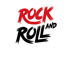 Свитшот хлопковый мужской Rock and roll star, цвет: белый — фото 2