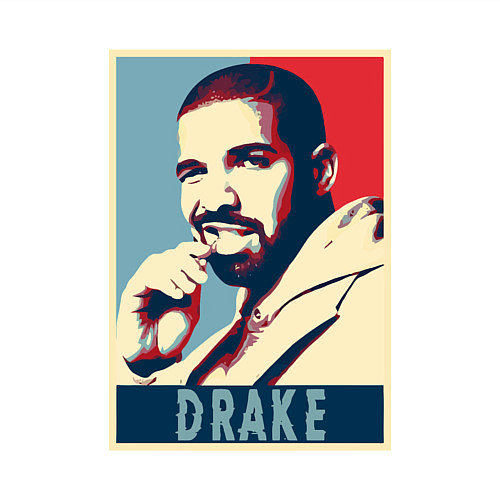 Мужской свитшот Drake obey / Белый – фото 3