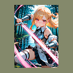 Свитшот хлопковый мужской Марин Китагава косплей Асуны Юки, цвет: авокадо — фото 2