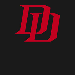 Свитшот хлопковый мужской Daredevil logo, цвет: черный — фото 2
