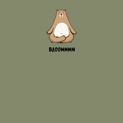 Свитшот хлопковый мужской Влом, цвет: авокадо — фото 2