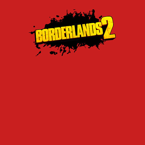 Мужской свитшот Borderlands 2 / Красный – фото 3