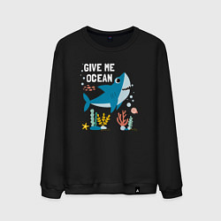 Мужской свитшот Дайте мне океан