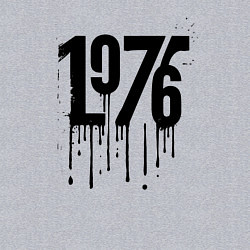 Свитшот хлопковый мужской Капающий 1976, цвет: меланж — фото 2