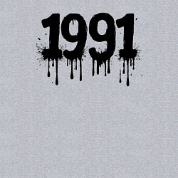 Свитшот хлопковый мужской Черной краской 1991, цвет: меланж — фото 2