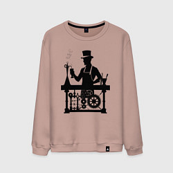 Мужской свитшот Бармен стимпанк