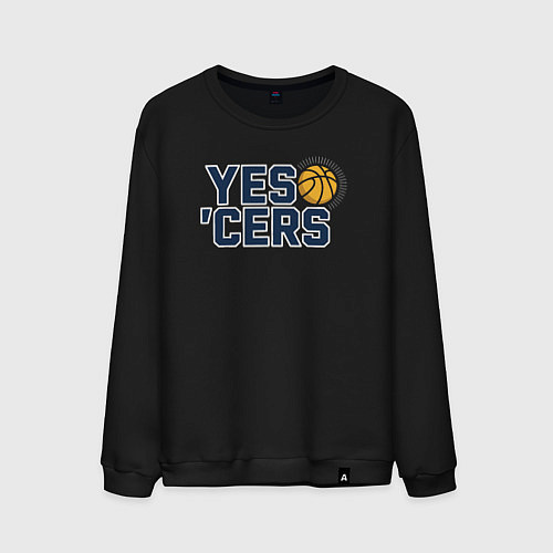 Мужской свитшот Yes Pacers / Черный – фото 1