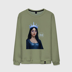 Мужской свитшот Билли Айлиш с короной