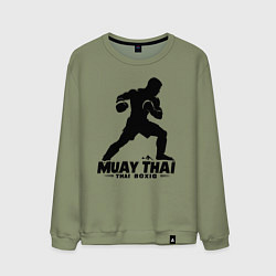 Мужской свитшот Муай Тай сила и мощь тайского бокса